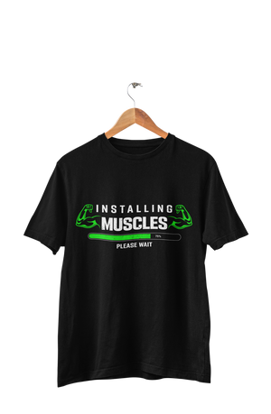Installing Muscles - Men's Gym T-shirts