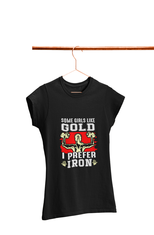 I prefer Iron - Women's Gym T-shirt