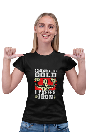 I prefer Iron - Women's Gym T-shirt