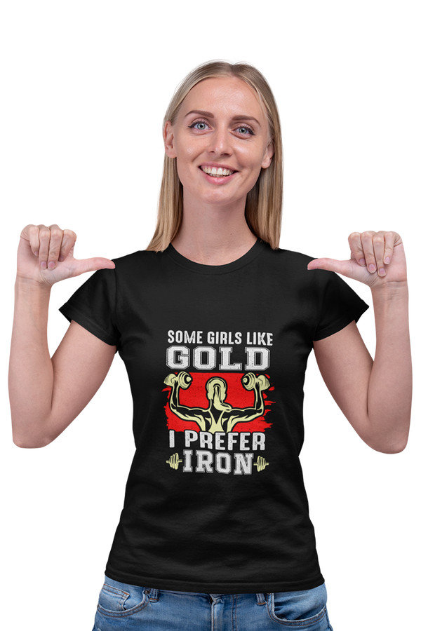 I prefer Iron - Women's Gym T-shirt