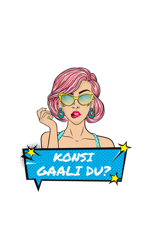 Konsi Gaali Du? - Women's Funny T-shirt