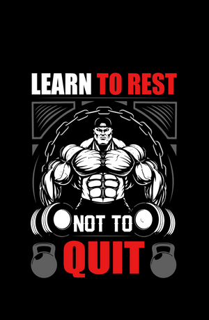 Learn to Rest Not to Quit - Men's Gym T-shirt
