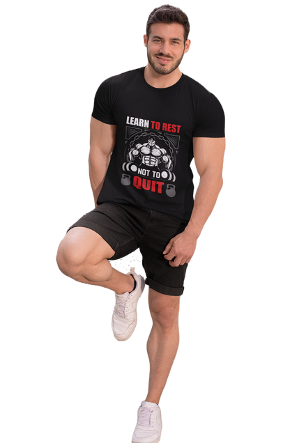 Learn to Rest Not to Quit - Men's Gym T-shirt