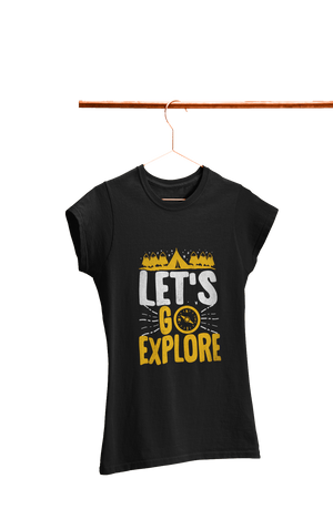 Lets Go Explore - Women's Travellers T-shirts