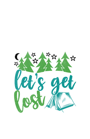 Let's get Lost - Men's Travellers T-shirts