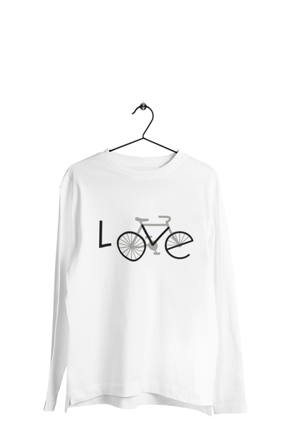 Love Bicycle - Women's Full Sleeves Cyclist T-shirt