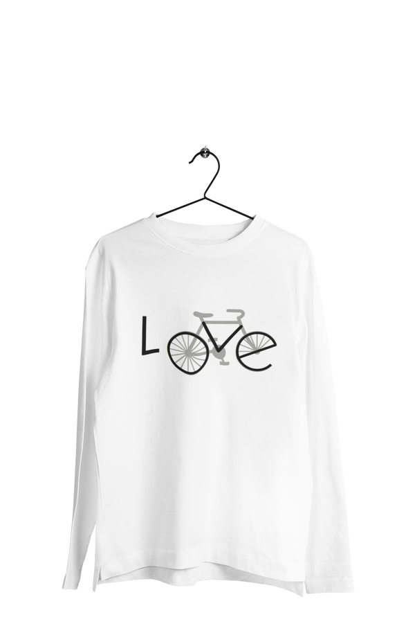 Love Bicycle - Women's Full Sleeves Cyclist T-shirt