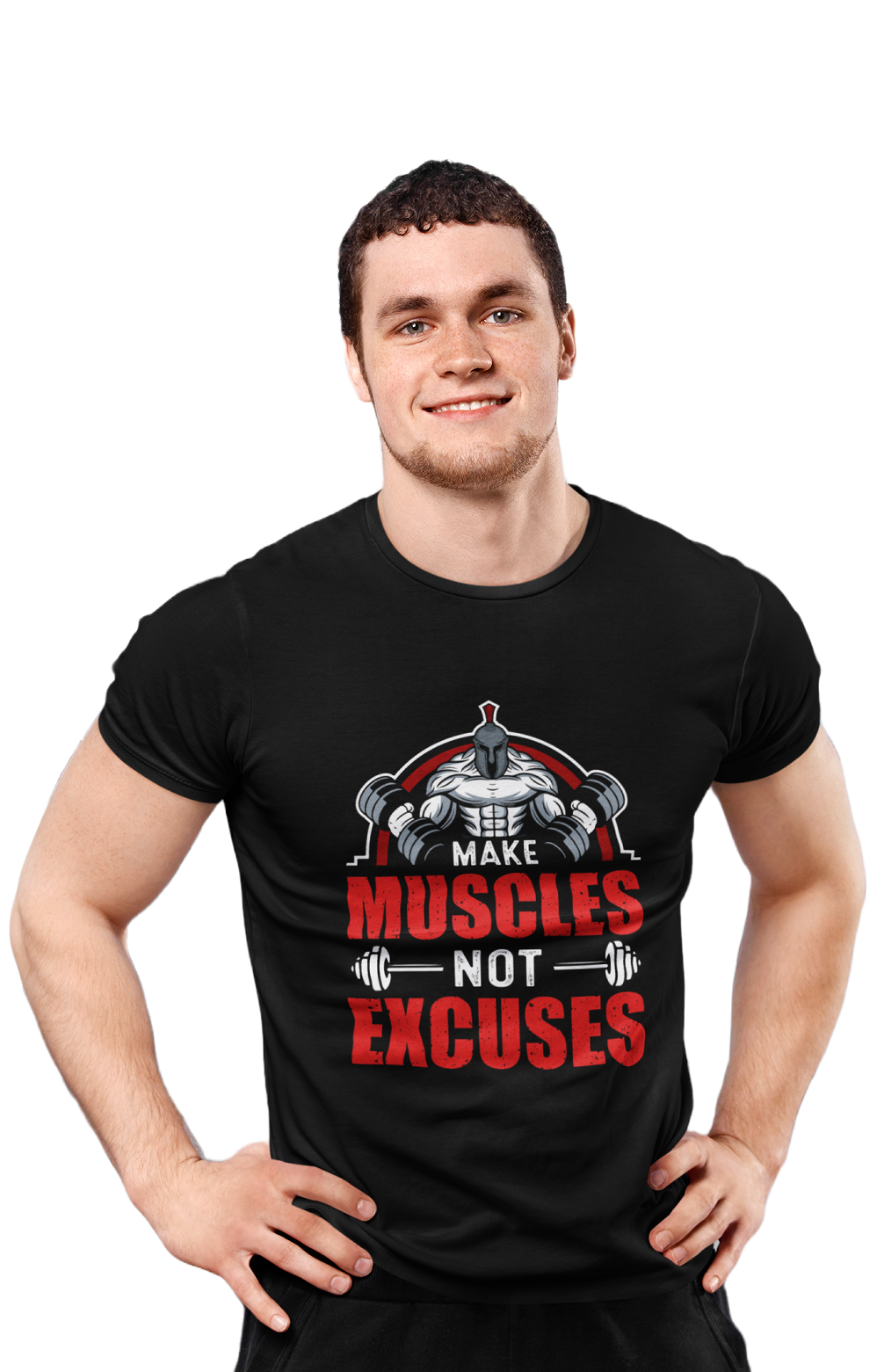 Make Muscles - Men's Gym T-shirt