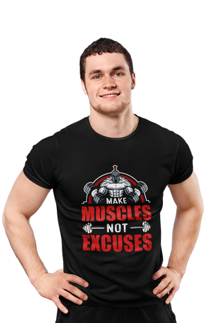 Make Muscles - Men's Gym T-shirt