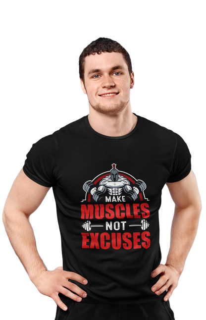 Make Muscles - Men's Gym T-shirt