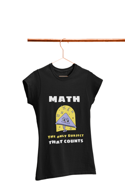 Math - Women's College T-shirt