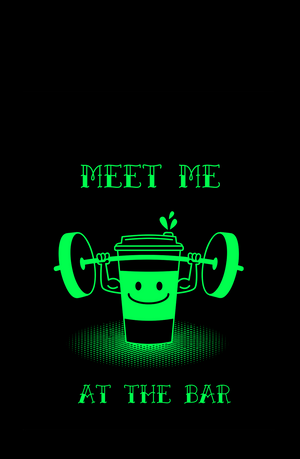 Meet me at the Bar - Men's Gym T-shirt