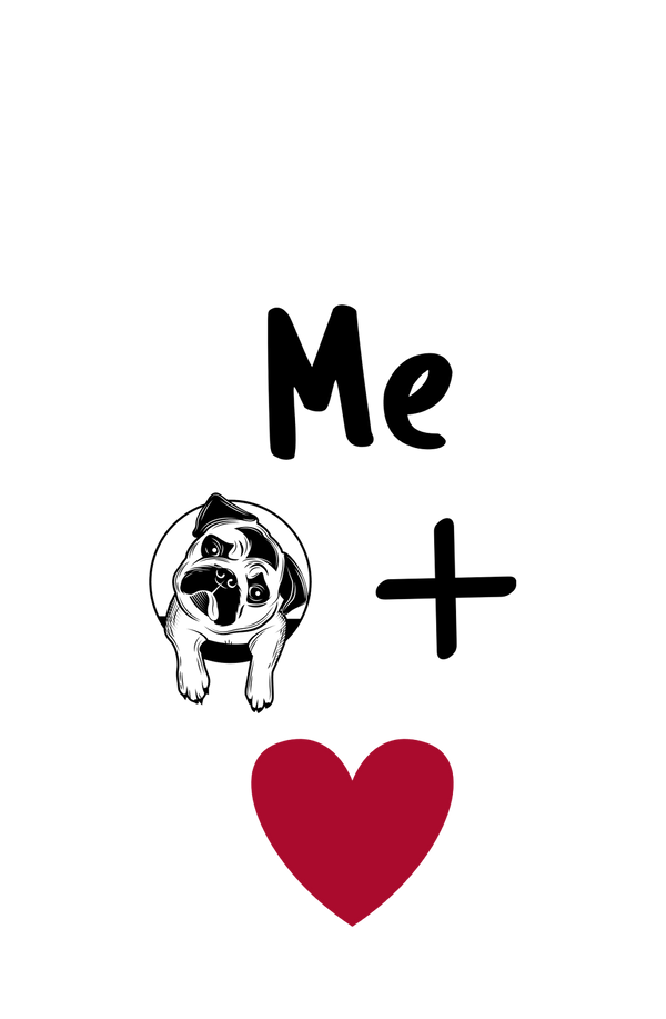 Me + Dog = Love - Men's Dog T-shirt