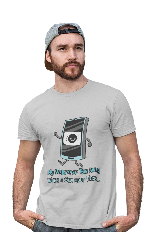 My Wallpaper Ran Away - Men's Funny Quote T-shirt