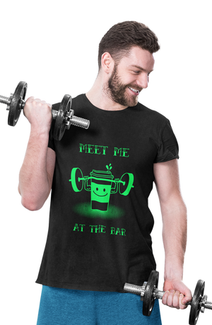 Meet me at the Bar - Men's Gym T-shirt