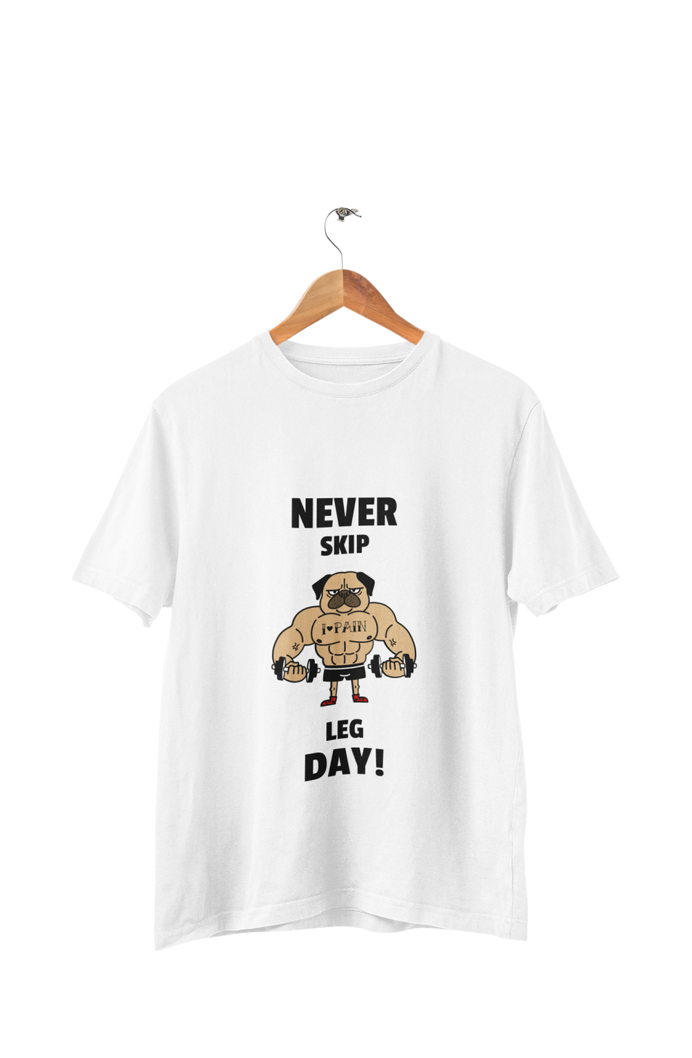Never Skip Leg Day! - Men's Gym T-shirt