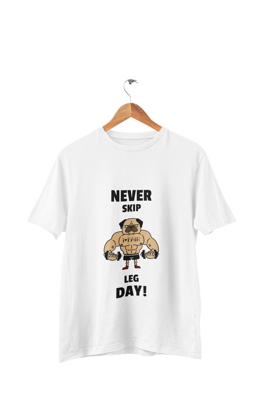 Never Skip Leg Day! - Men's Gym T-shirt