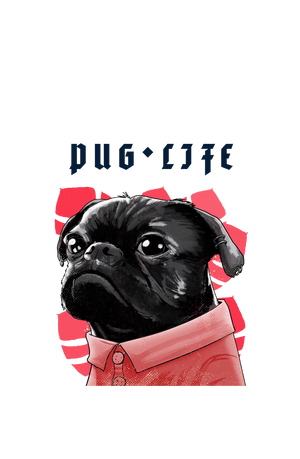 Pug Life - Women's Dog T-shirt