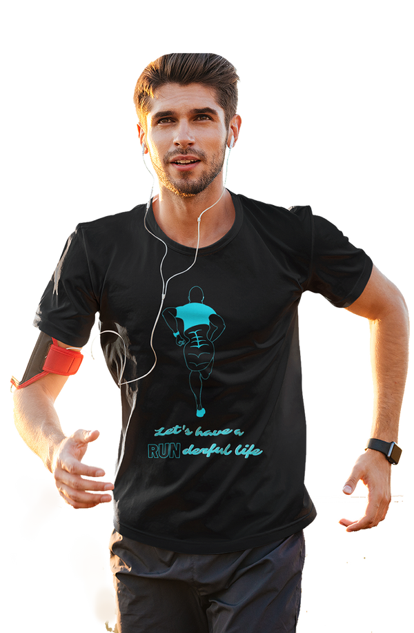 'RUN'derful Life - Men's T-shirt for Runners