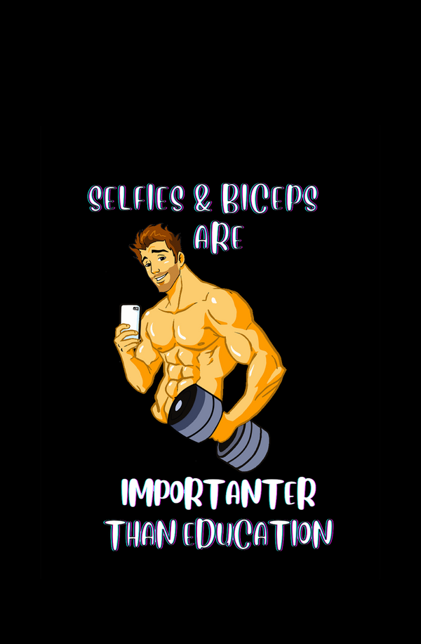 Selfies & Biceps - Men's Gym T-shirt