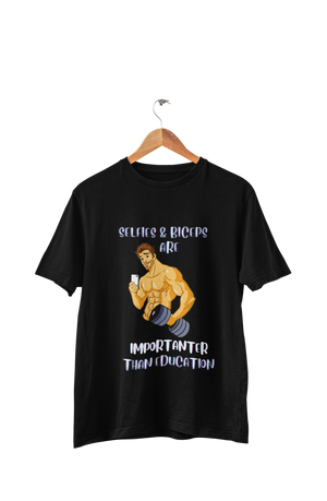 Selfies & Biceps - Men's Gym T-shirt