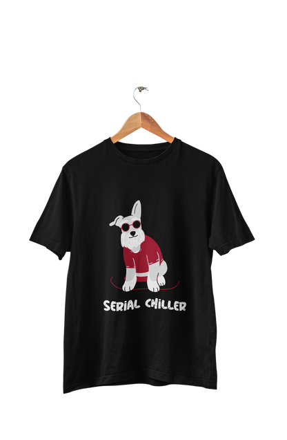 Serial Chiller - Men's Dog T-shirt