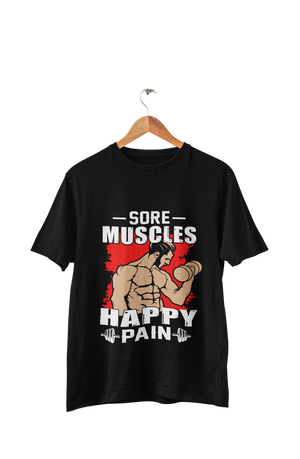 Sore Muscles Happy Pain - Men's Gym T-shirt