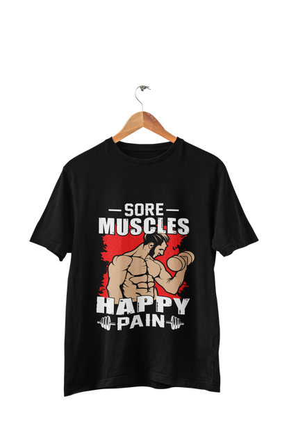 Sore Muscles Happy Pain - Men's Gym T-shirt