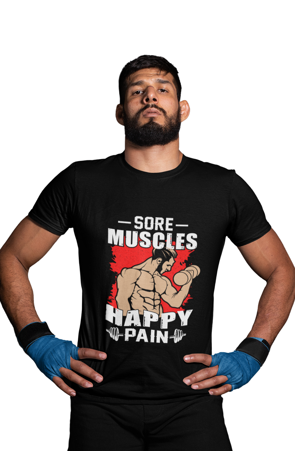 Sore Muscles Happy Pain - Men's Gym T-shirt