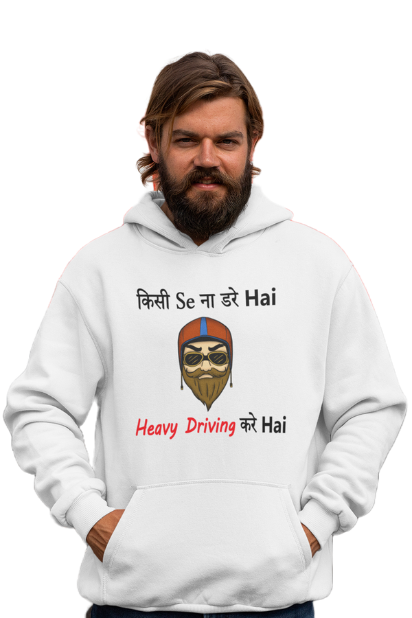 Heavy Driving Kare Hai - Bike Lover Hoodies