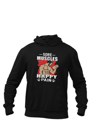Happy Pain - Gym Hoodies