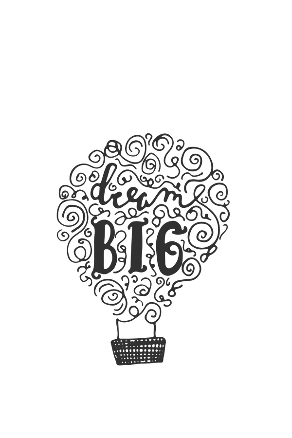 Dream Big - Inspirational Hoodies