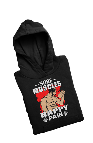 Happy Pain - Gym Hoodies