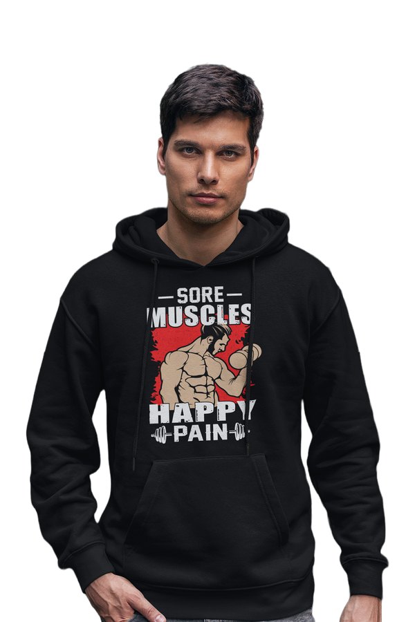 Happy Pain - Gym Hoodies