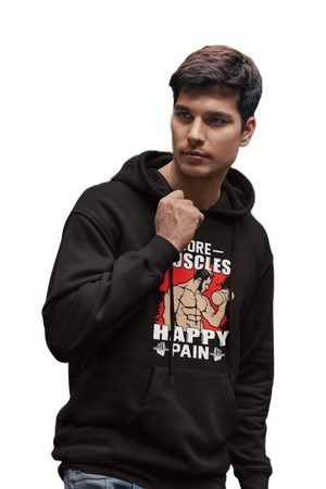 Happy Pain - Gym Hoodies