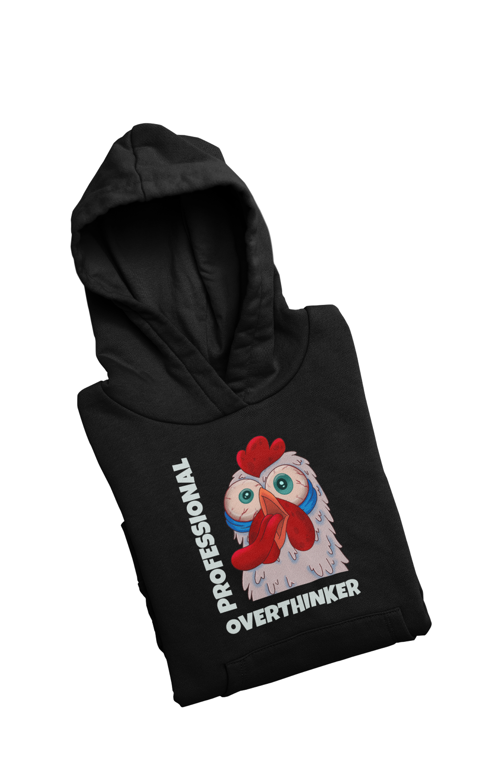 Professional Overthinker - Funny Print Hoodies