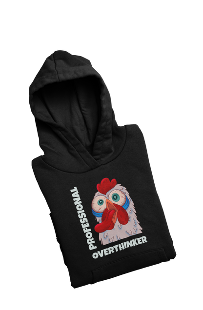 Professional Overthinker - Funny Print Hoodies