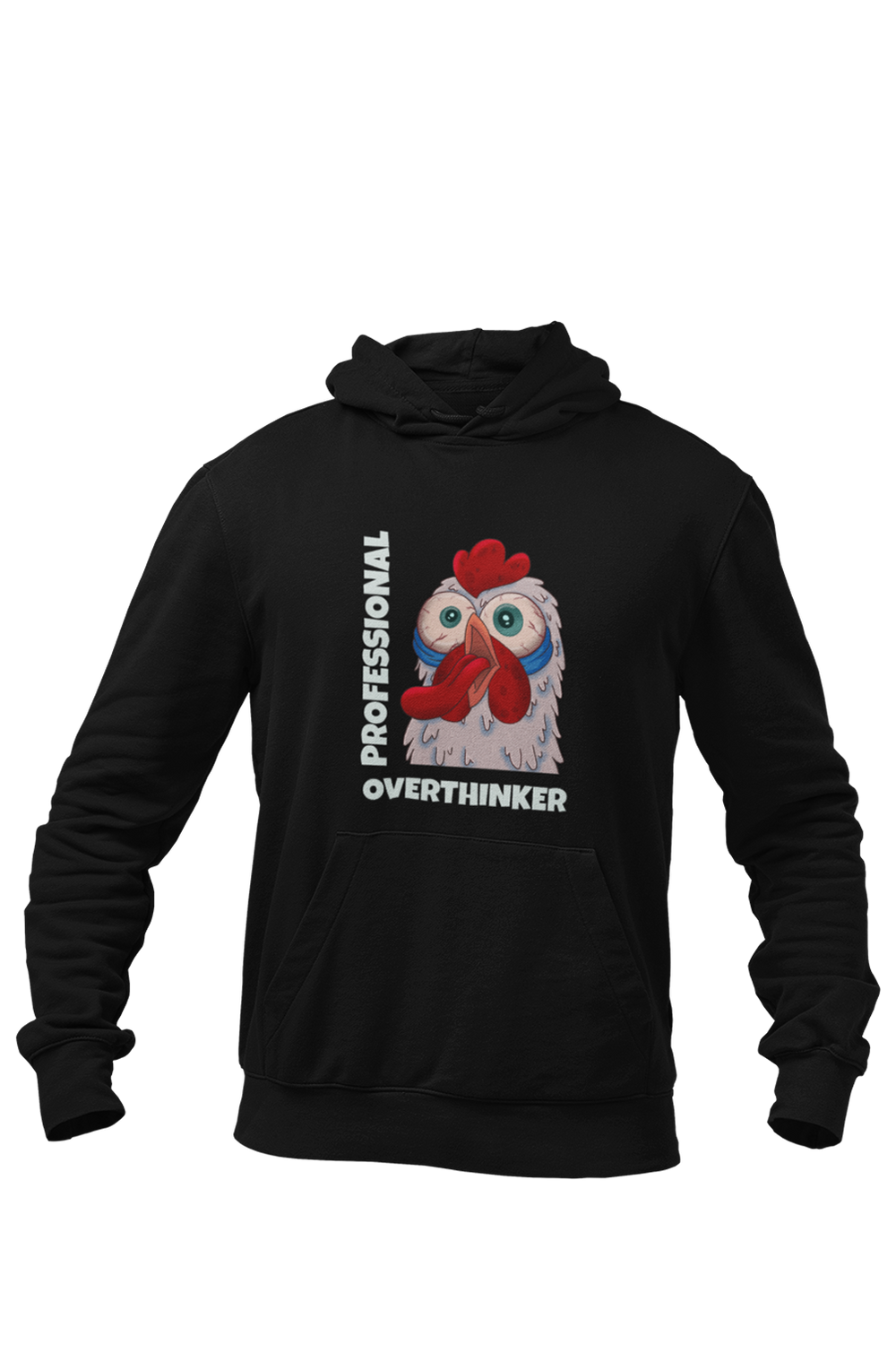 Professional Overthinker - Funny Print Hoodies