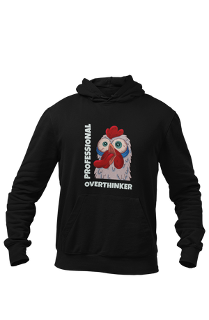 Professional Overthinker - Funny Print Hoodies