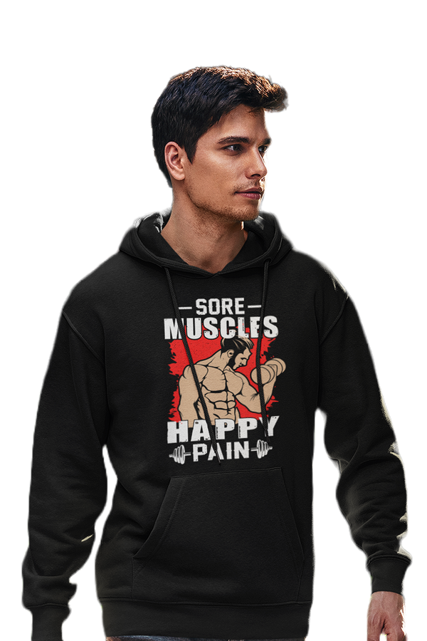 Happy Pain - Gym Hoodies