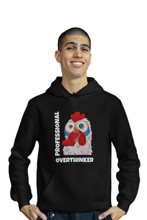 Professional Overthinker - Funny Print Hoodies