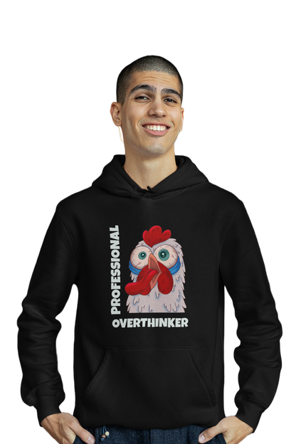 Professional Overthinker - Funny Print Hoodies