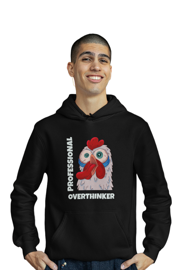 Professional Overthinker - Funny Print Hoodies