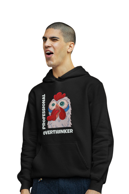 Professional Overthinker - Funny Print Hoodies