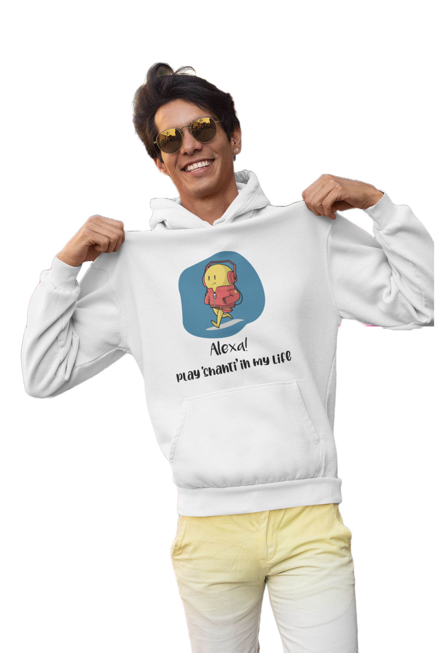 Play Shanti - Printed Funny Hoodies