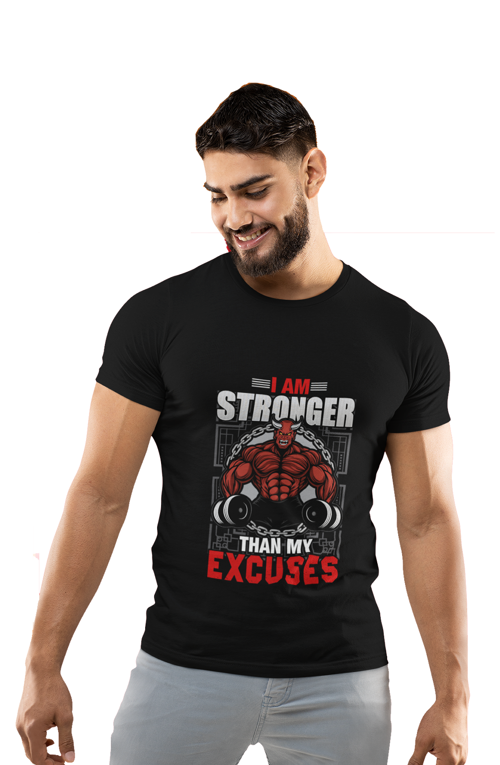 Stronger than My Excuses - Men's Gym T-shirt