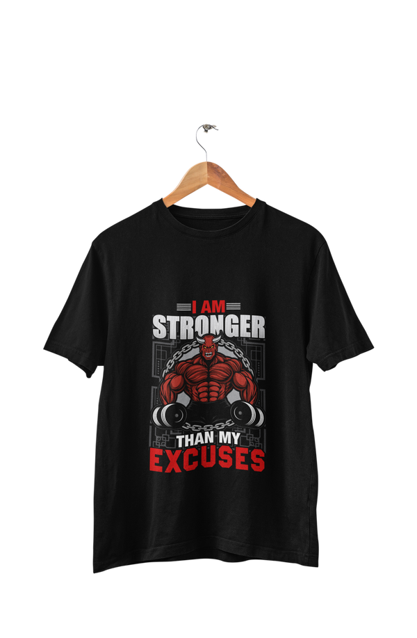 Stronger than My Excuses - Men's Gym T-shirt