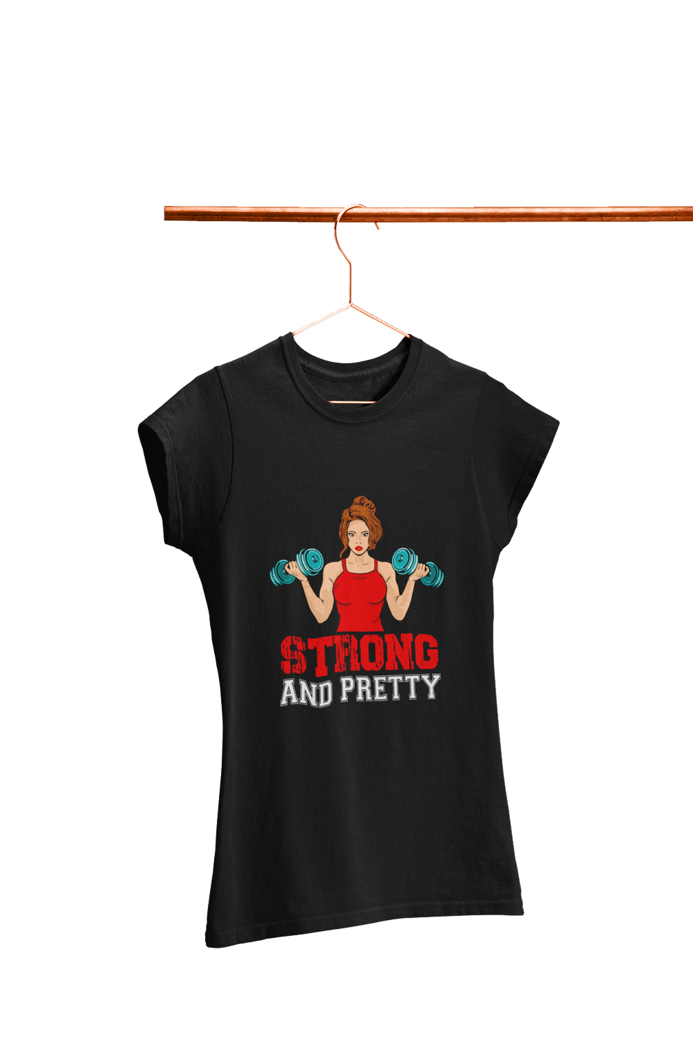 Strong & Pretty - Women's Gym T-shirt