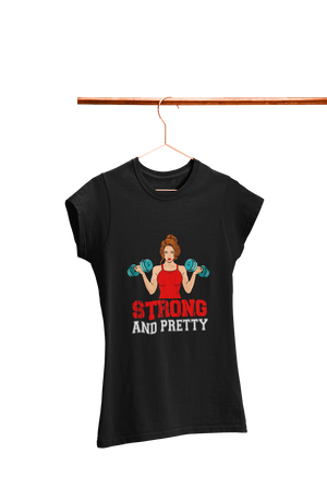 Strong & Pretty - Women's Gym T-shirt