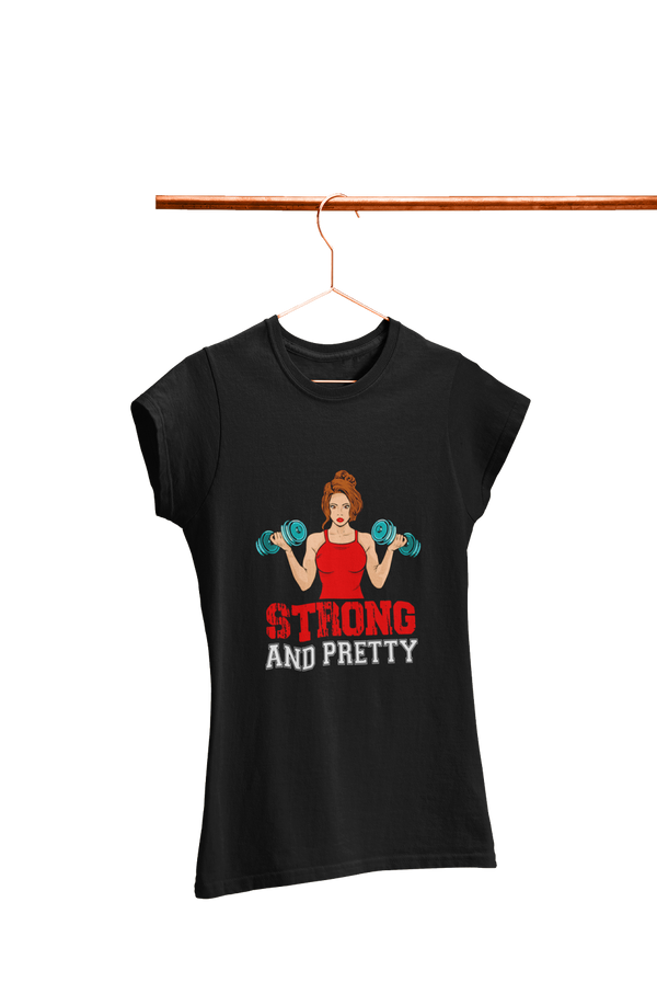 Strong & Pretty - Women's Gym T-shirt